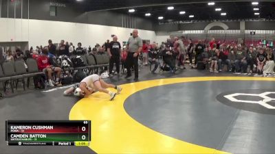 65 lbs Round 2 (8 Team) - Kameron Cushman, POWA vs Camden Batton, Untouchables