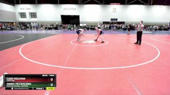 144A Quarterfinal - Cash Holman, Choctaw vs Owen McCracken, Francis Howell Central