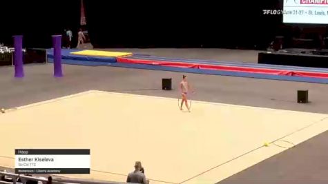 Esther Kiseleva - Hoop, So Cal TTC - 2021 USA Gymnastics Championships