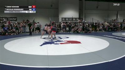 125 lbs Cons. Round 3 - Crew Howard, Nebraska Golden Eagles Wrestling Club vs Nicolas Rodriguez, Idaho