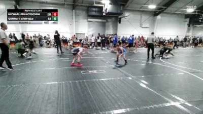 82/87 Round 2 - Michael Franceschini, Slate Wrestling Academy vs Garrett Barfield, N/a
