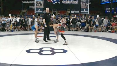 126 lbs Champ. Rd Of 128 - Benjamin Schmidt, Louisiana vs Easton Olson, Utah