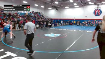 197 lbs Finals (2 Team) - Sean Cowan, Ursinus vs Ben Strehlow, Luther