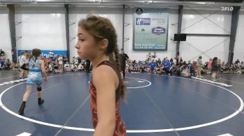 33 lbs Quarterfinal - Alivia Fowler, MGW Monkey Business - W vs Haven Pohlsander, Okie Girls - W