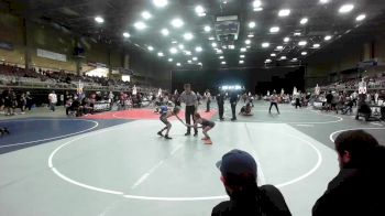 61 lbs Semifinal - Darrell Gonser, Valley Bad Boys vs Mj Vigil, Black Fox Wrestling Academy