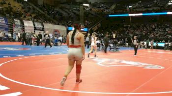 135 Class 1 lbs 3rd Place Match - Anjelika Alarcon, McDonald County vs Elizabeth Hager, Lexington