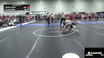 138 lbs Champ. Round 1 - Dylan Hanna, Clearwater vs Romeo Garcia, Garden City Wrestling Club