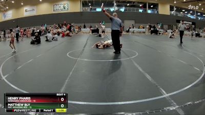 72 lbs Round 2 (6 Team) - Henry Pharis, Warhawks Wrestling vs Matthew Bly, Mat Assassins Red