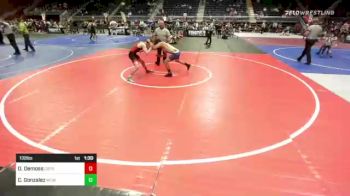 132 lbs Round Of 16 - Dustin Demoss, Csfg vs Cristian Gonzalez, Wcw