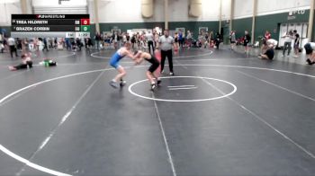 126 lbs Champ. Round 1 - Brazen Corbin, Fairbury vs Trea Hildreth, Roosevelt Mustangs