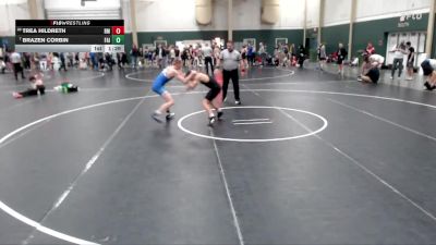 126 lbs Champ. Round 1 - Brazen Corbin, Fairbury vs Trea Hildreth, Roosevelt Mustangs