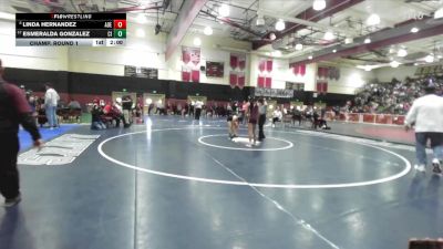 105 lbs Champ. Round 1 - Esmeralda Gonzalez, Channel Islands vs Linda Hernandez, Adelanto