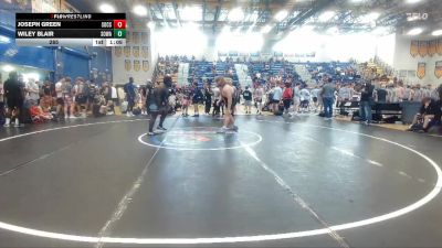 285 lbs Quarters & Wb (16 Team) - Joseph Green, Socs vs Wiley Blair, SOWA /HWC