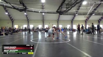 174 lbs Semifinal - Brody Baumann, Purdue- Unattached vs Chase Kranitz, Buffalo-unattached