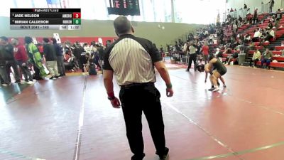 140 lbs Quarterfinal - Jade Nelson, El Paso Americas vs Mirian Calderon, Clint Horizon