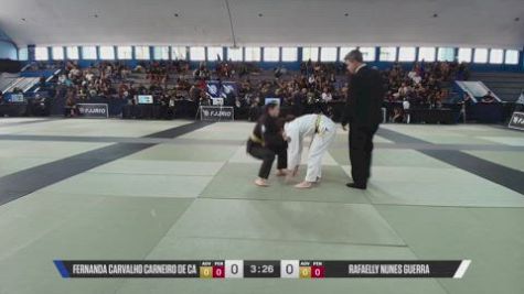 RAFAELLY NUNES GUERRA vs FERNANDA CARVALHO CARNEIRO DE CA 2026 Carlson Gracie