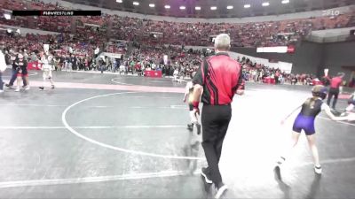 75 lbs Cons. Round 2 - Leanne Schmidt, Richland Center Youth Wrestling vs Scarlet Richards, Stoughton Vikings Wrestling Club