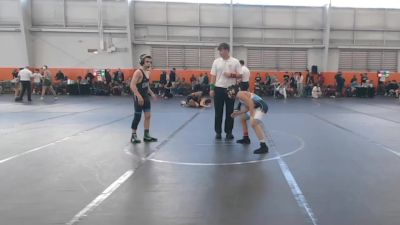 96-100 lbs 1st Place Match - Cael Purcell, Beast Mode vs Rocco Cartalino, Choose Hard