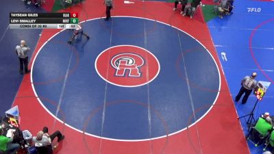 132 lbs Consi Of 32 #2 - Taysean Giles, Blakely vs Levi Smalley, North Star