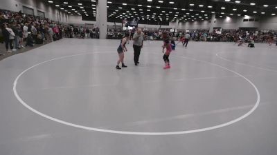 115 lbs Champ. Rd Of 64 - Addison McGinness, Storm RTC vs Aubree Gutierrez, Surfside X Wrestling