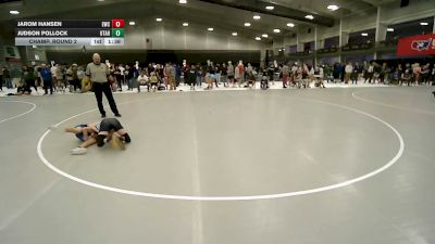 110.4-111.9 lbs Champ. Round 2 - Jarom Hansen, Empire Wrestling Club vs Judson Pollock, Utah