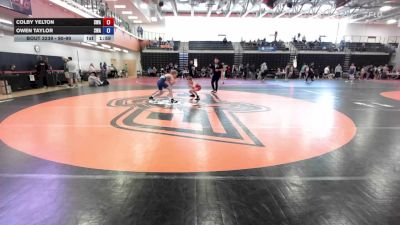 90-99 lbs 3rd Place Match - Colby Yelton, SlyFox Wrestling Academy vs Owen Taylor, SlyFox Wrestling Academy