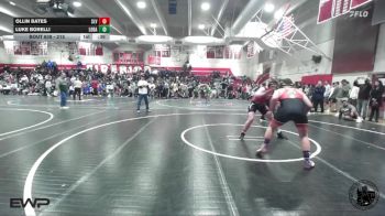 215 lbs Cons. Round 3 - Ollin Bates, San Lorenzo Valley vs Luke Borelli, Los Banos
