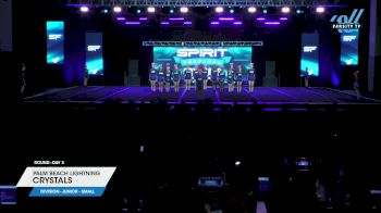 Palm Beach Lightning - CRYSTALS [2025 L3 Junior - Small Day 2] 2025 Spirit Fest Grand Nationals
