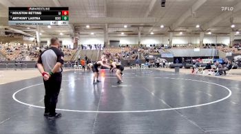 A 215 lbs 3rd Place Match - Anthony Lastra, David Crockett High School vs Houston Retting, Eagleville High School