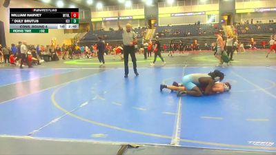 133 lbs Cons. Round 6 - Duly Brutus, Keiser University vs William Harvey, SOT/DOZ