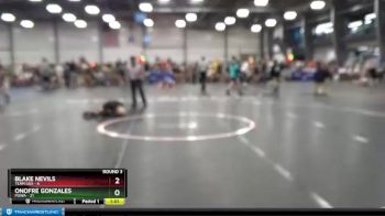 76 lbs Round 3 - Onofre Gonzales, POWA vs Blake Nevils, Team USA