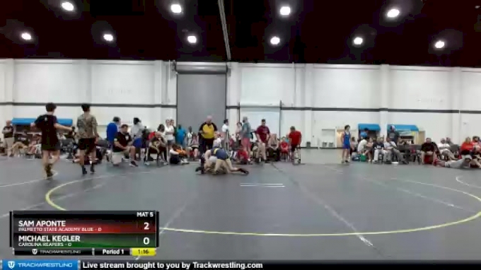 108 lbs Finals (8 Team) - Michael Kegler, Carolina Reapers vs Sam ...