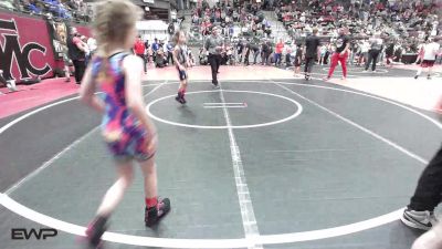 51 lbs Rr Rnd 4 - Aniston Mills, Keystone Kids Wrestling Club vs Reagan Garland, Berryhill Wrestling Club
