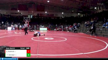 113 lbs Cons. Round 5 - Tommy Brinker, East Noble vs Cal Rudnick, Union County
