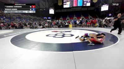 120 lbs Cons. Rd Of 64 - Dominic Cordero, TN vs Roman Jaimes, AZ