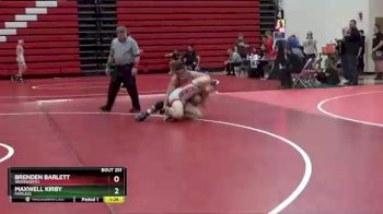 165 lbs Semifinal - Maxwell Kirby, Fairless vs Brenden Barlett, Wadsworth