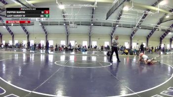 125 lbs Champ. Round 2 - Lacy Harvey Iv, Unattended vs Pepper Martin, UPJ Unattached