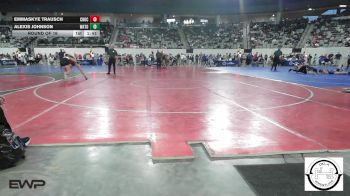 123 lbs Round Of 16 - Emmaskye Trausch, Choctaw Jh vs Alexis Johnson, Watonga Youth Wrestling