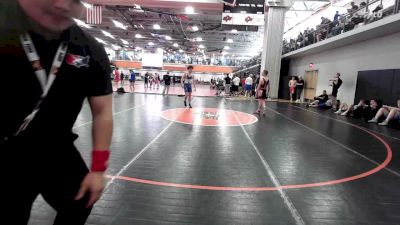 120 lbs 3rd Place Match - Rowdey Starcher, Greater Heights vs Isaiah Tuttle, Nebraska Wrestling Academy