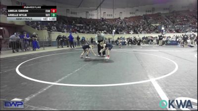 52 lbs Semifinal - Amelia Gibson, Standfast vs Arielle Wylie, Tuttle Wrestling Club