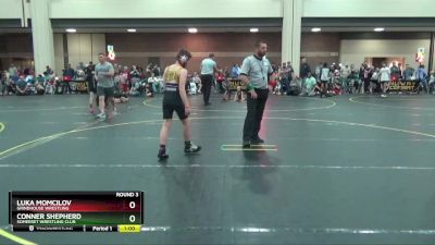 101 lbs Round 3 - Conner Shepherd, Somerset Wrestling Club vs Luka Momcilov, Grindhouse Wrestling