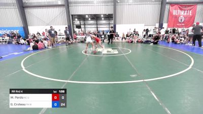 40 kg Rr Rnd 4 - Mia Pardo, NC United vs Giada Croteau, PA West Black