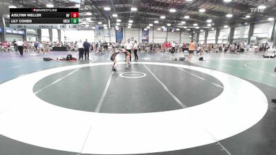 100 lbs Rr Rnd 3 - Aislynn Weller, MF Angels vs Lily Cohen, Orchard South Girls