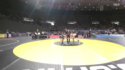 3A Boys 144 lbs Quarterfinal - Kale Lamb, Banks Boys vs Lincoln Steele, Vale Boys