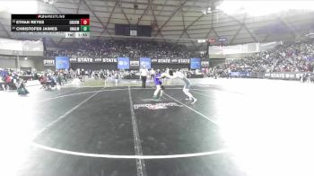 Boys 1B/2B 126 Champ. Round 1 - Christofer Jaimes, Onalaska vs Ethan Reyes, Oroville