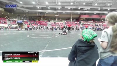 55 lbs Semifinal - Francis Currier, SlyFox vs Anthem Tilford, Derby