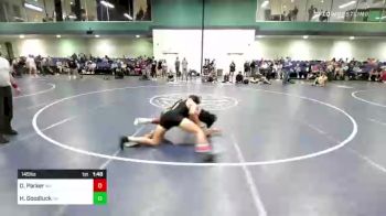 145 lbs Consi Of 64 #1 - Dom Parker, WV vs Hayden Goodluck, NM