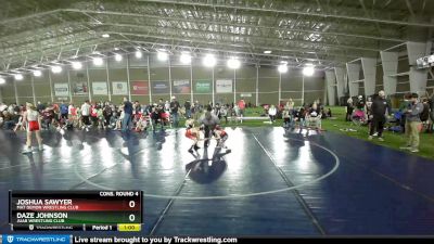 58 lbs Cons. Round 4 - Joshua Sawyer, Mat Demon Wrestling Club vs Daze Johnson, Juab Wrestling Club