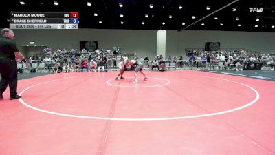 144 lbs Quarters - Maddox Moore, Husky Wrestling Club vs Drake Sheffield, Threestyle