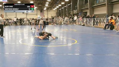 60 lbs Round 4 - 1:30pm Friday - Alex Chiz, CTWHALE vs Greyson Bosely, Team Ohio